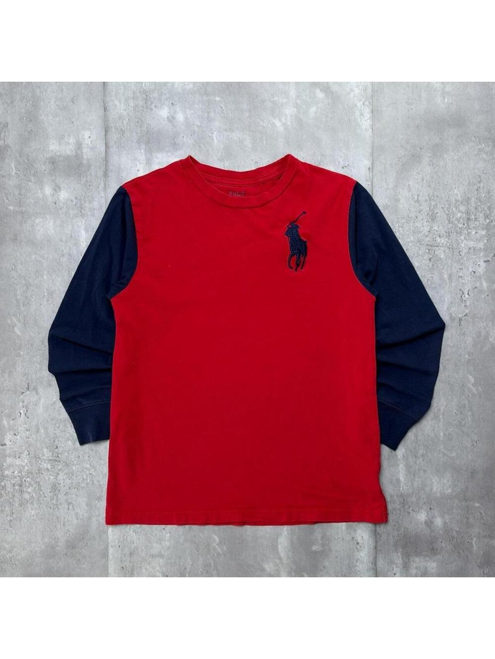 Y2K Polo Ralph Lauren Big Pony Skater Long Sleeve Shirt